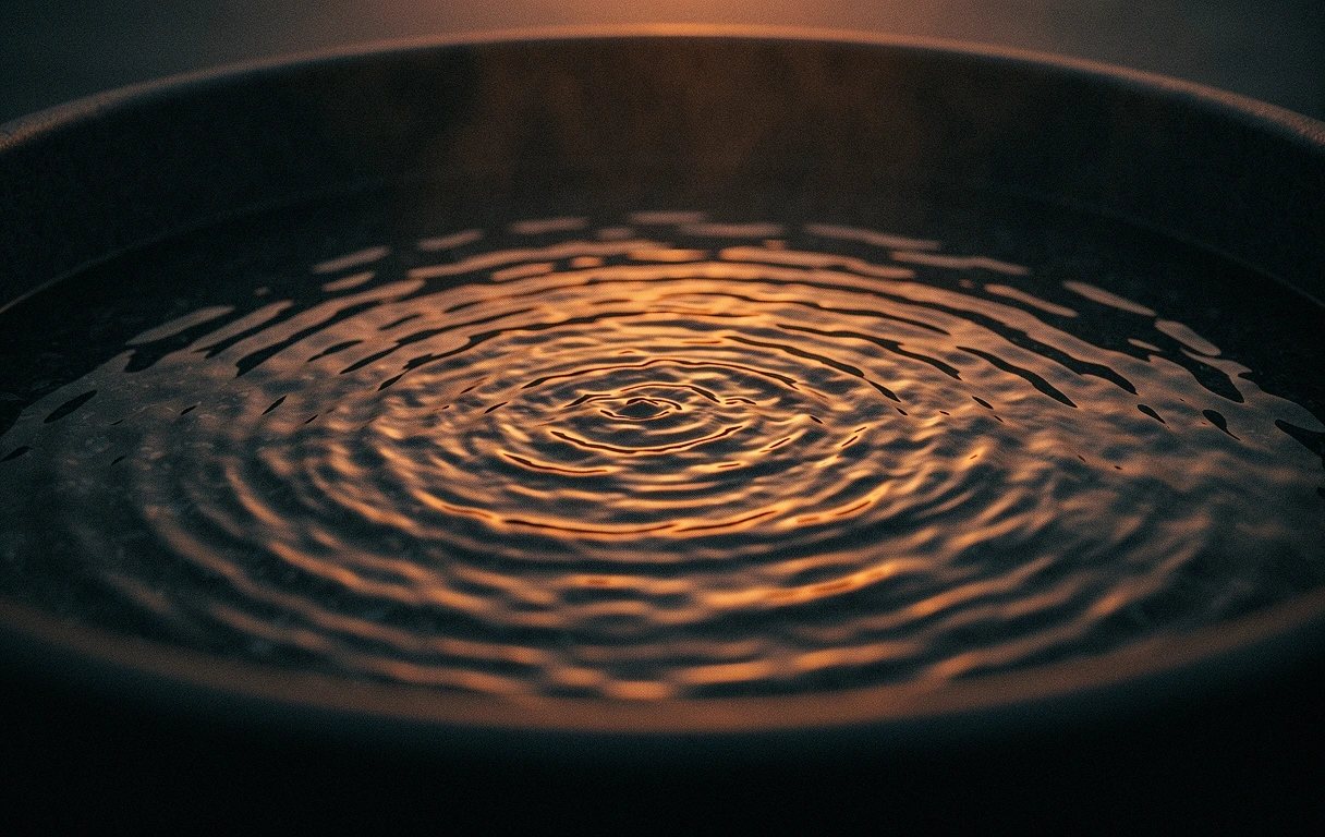 Struktur von Wasser und Licht